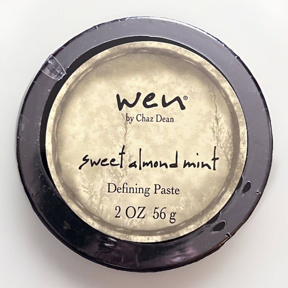 Wen by Chaz Dean Defining Paste Sweet Almond Mint 2 oz 56g SEALED NEW